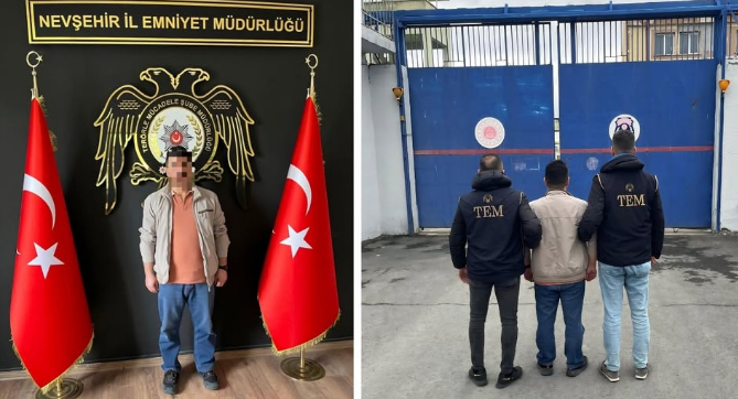 Nevşehir’de FETÖ üyesi aranan şahıs tutuklandı