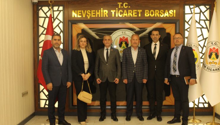 SGK Heyeti’nden Nevşehir Ticaret Borsası’na ziyaret