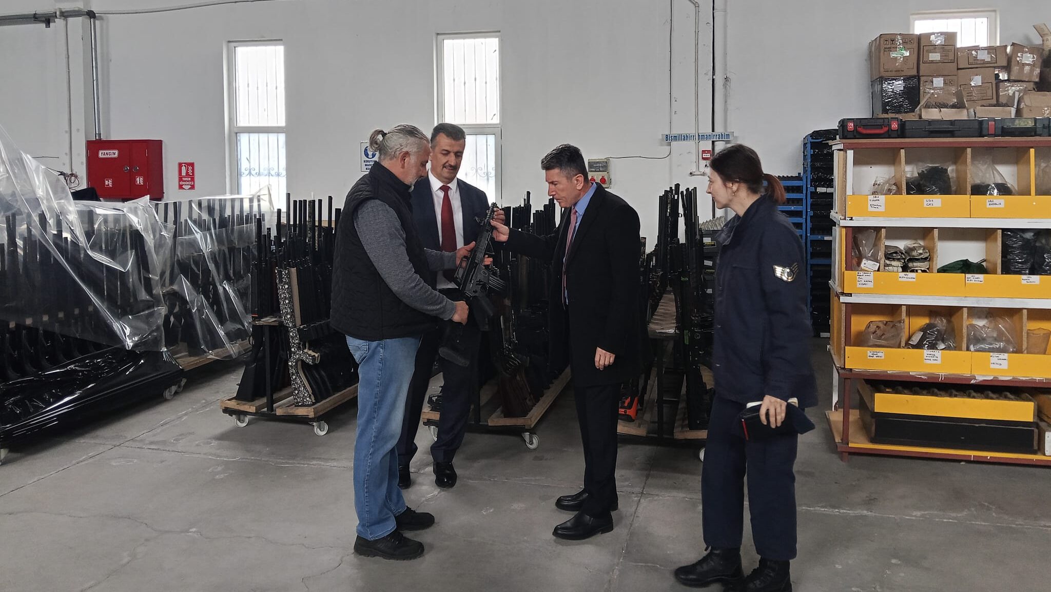 Nevşehir OSB’de Av Tüfeği Fabrikasına Denetim…