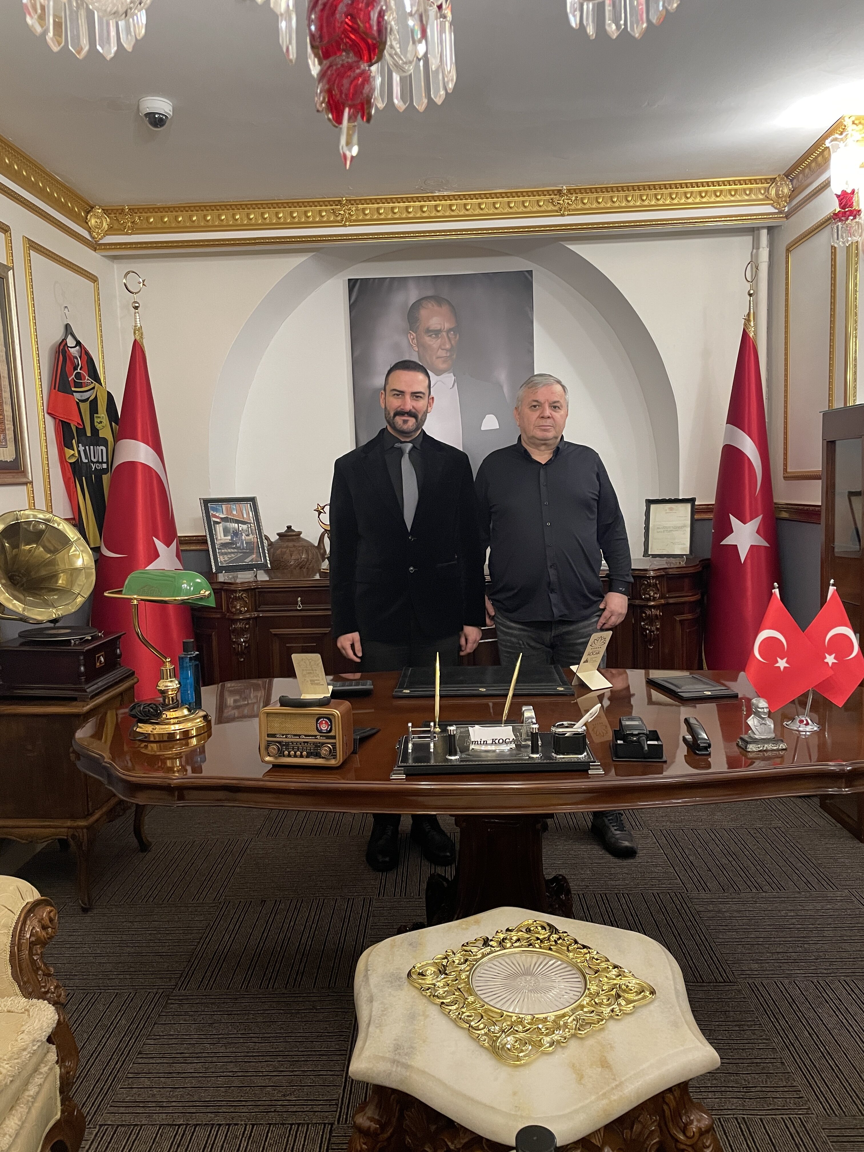Konya Bölge Adliye Mahkemesi Başkanı Ahmet Göztaş’tan Emin Koçak’a Ziyaret