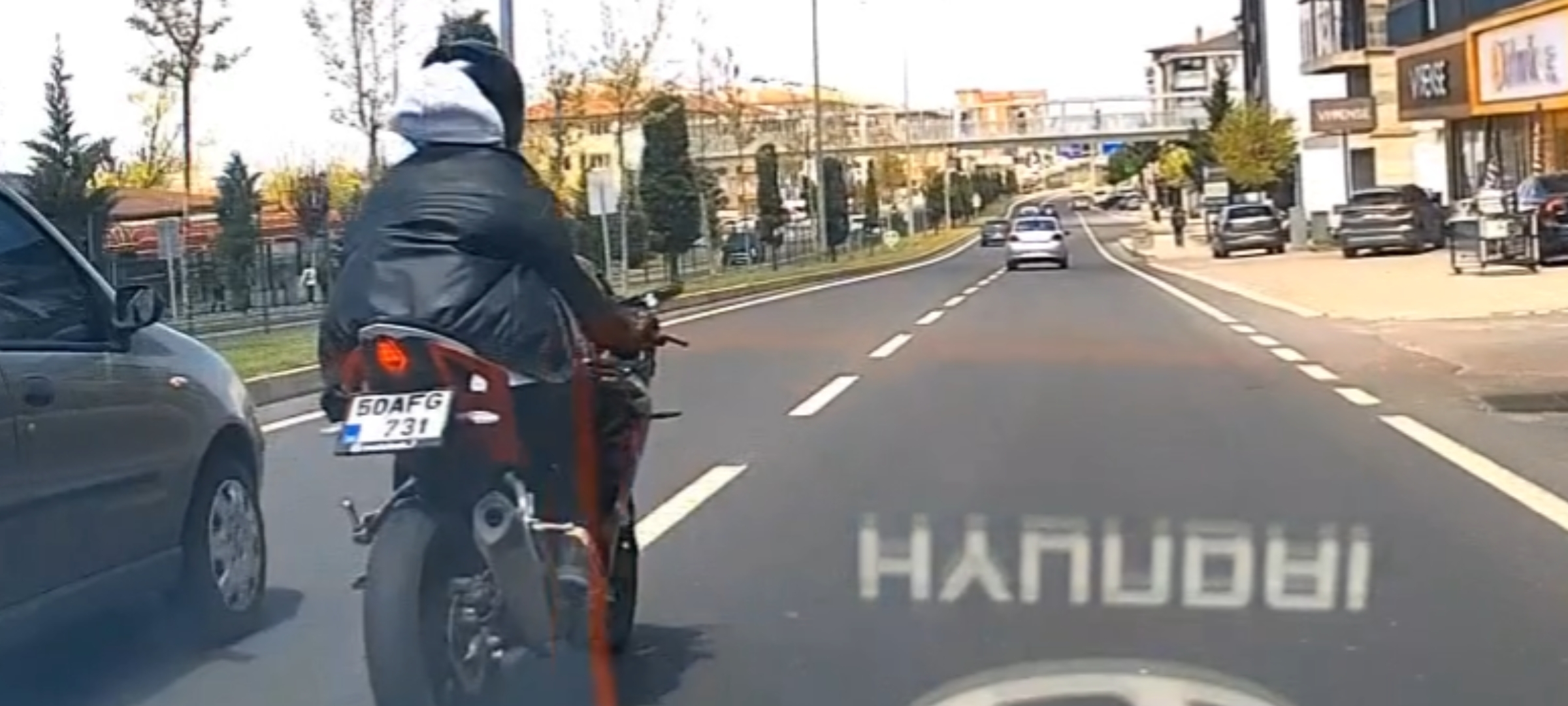 Trafikte makas tehlikesi