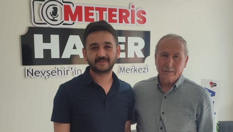 Yavuz Soysaldı, Meteris Haber’e nezaket ziyaretinde bulundu