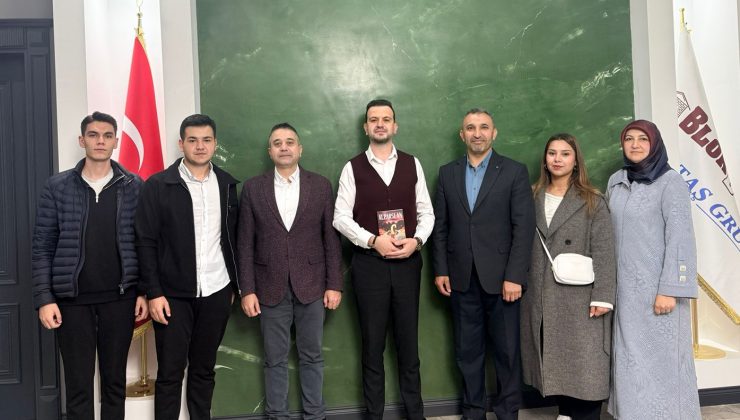 Camlı Köşk Heyetinden Ertaş’a teşekkür ziyareti
