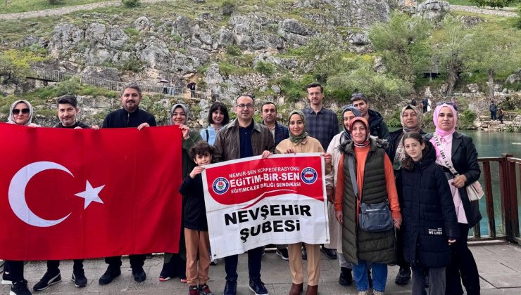 Eğitim-Bir-Sen üyeleri muhteşem doğa ile baş başa