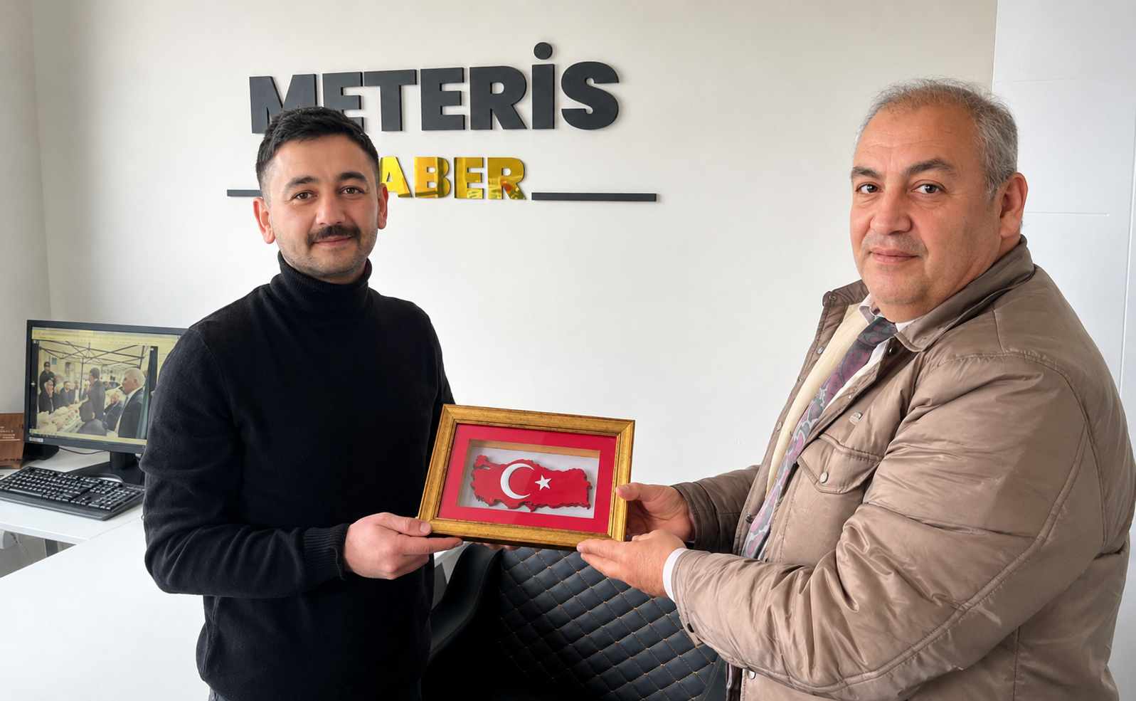 HEM Müdürü Fedakar Koçak’tan Meteris Haber’e ziyaret