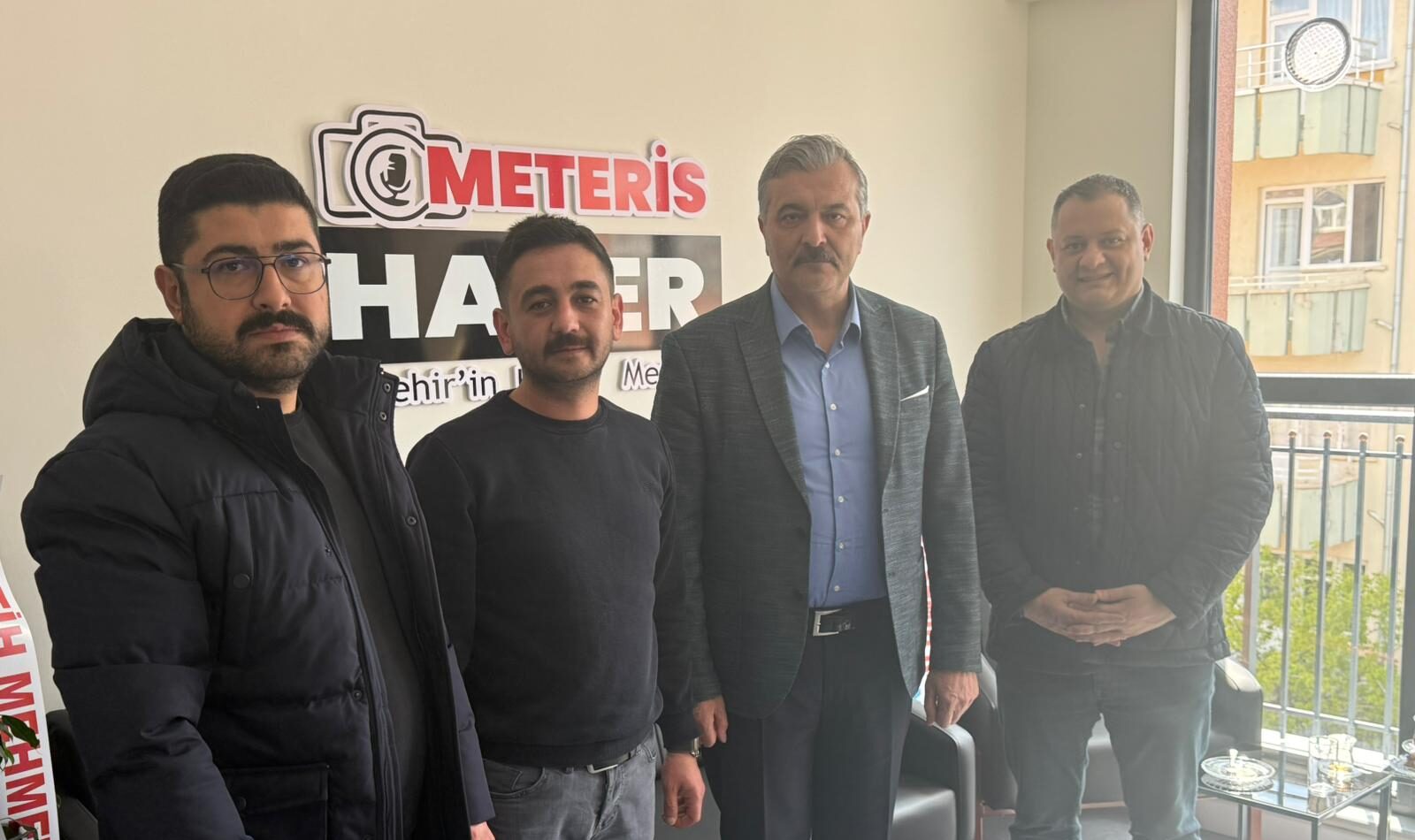 MHP Heyeti’nden Meteris Haber’e ziyaret