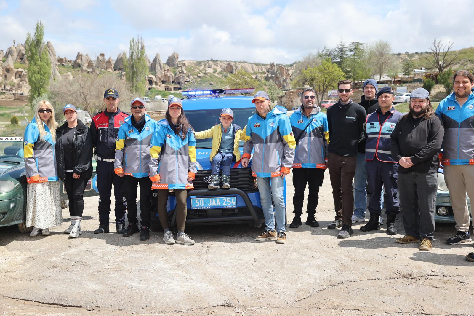 Doğu-Batı Dostluk ve İpek Yolu Rallisi Kapadokya’dan geçti