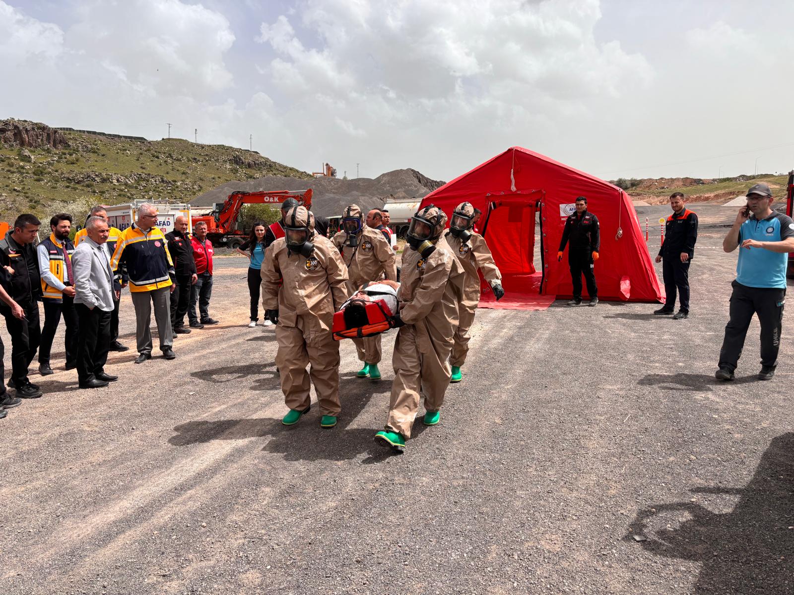 Nevşehir’de nükleer tatbikatı yapıldı