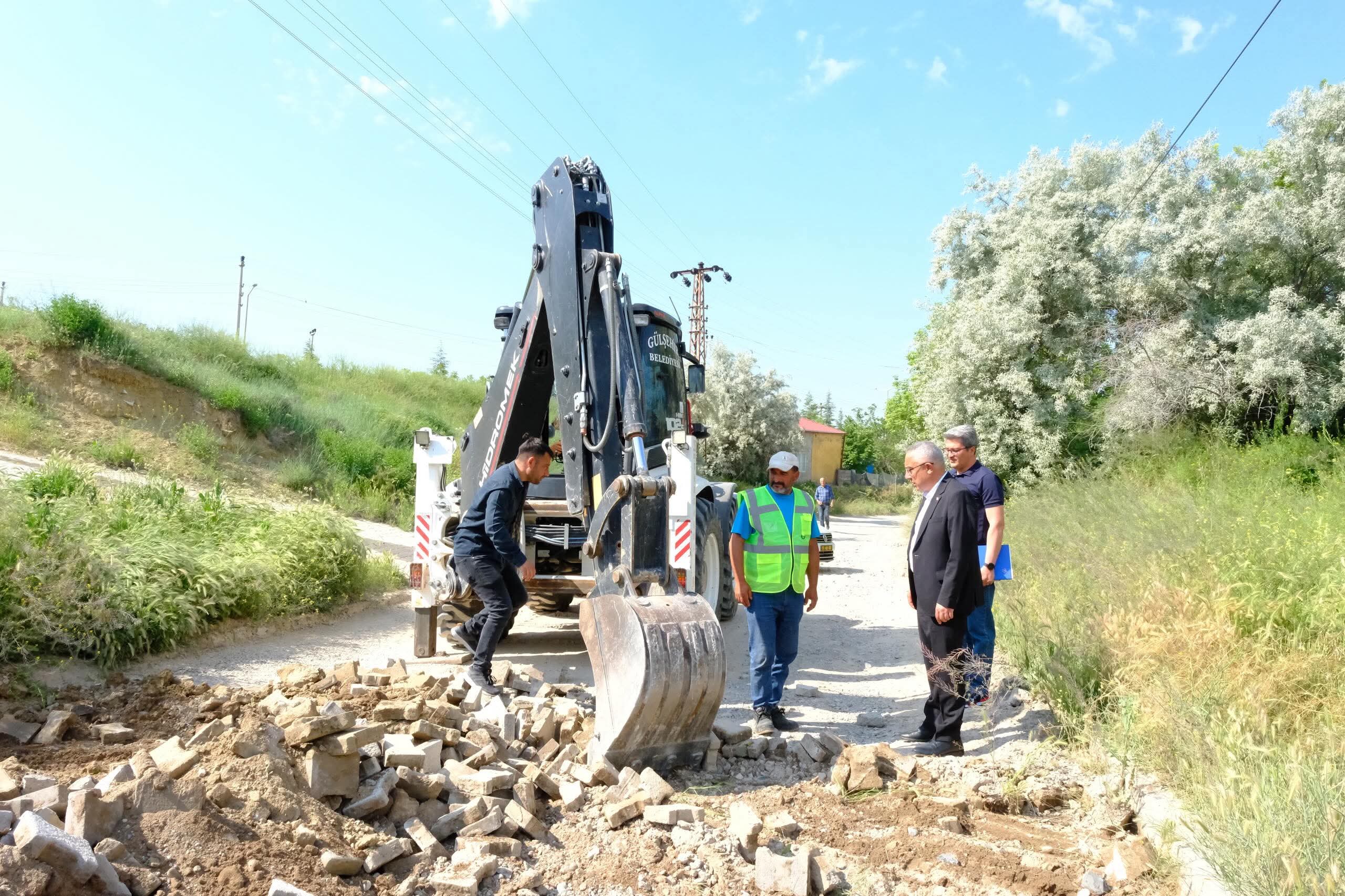 Tuzköy’de çalışmalar hız kazandı