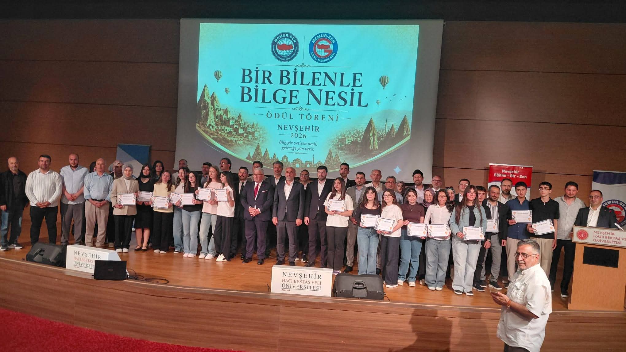Geleceğin Bilge Nesilleri Nevşehir’de ödüllerine kavuştu