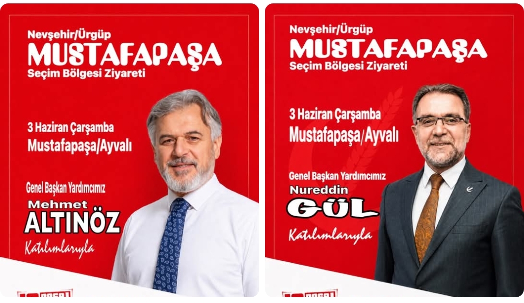 YRP Genel Başkan Yardımcıları Nevşehir’e geliyor