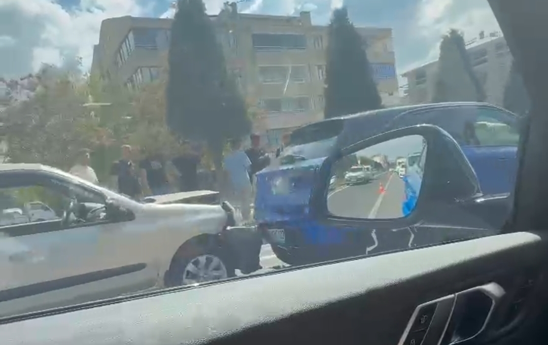 Çevre yolunda zincirleme kaza
