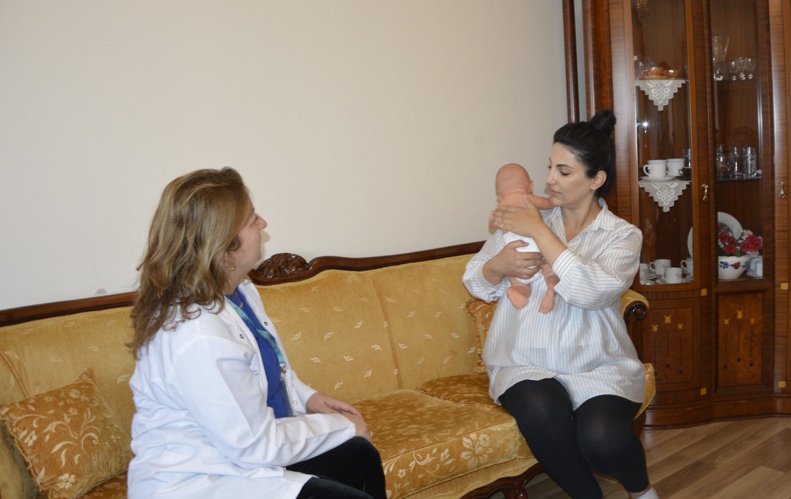 Nevşehir’de anne adaylarına destek veriliyor