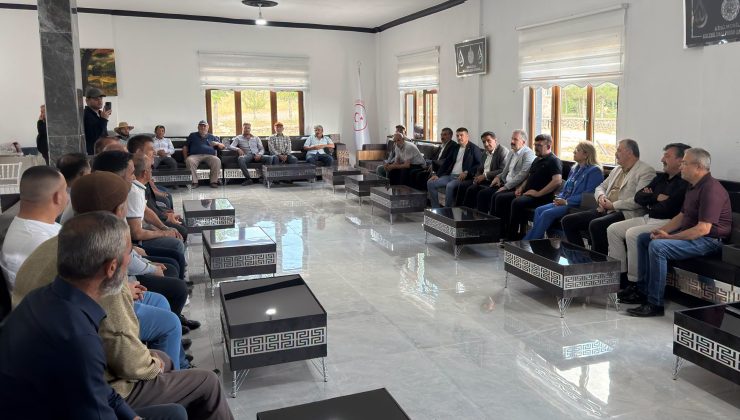 Vekil, felaketin ardından üretici ile bir araya geldi