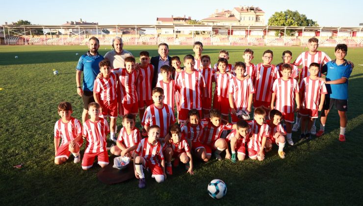 Geleceğin sporcularıyla bir araya gelindi