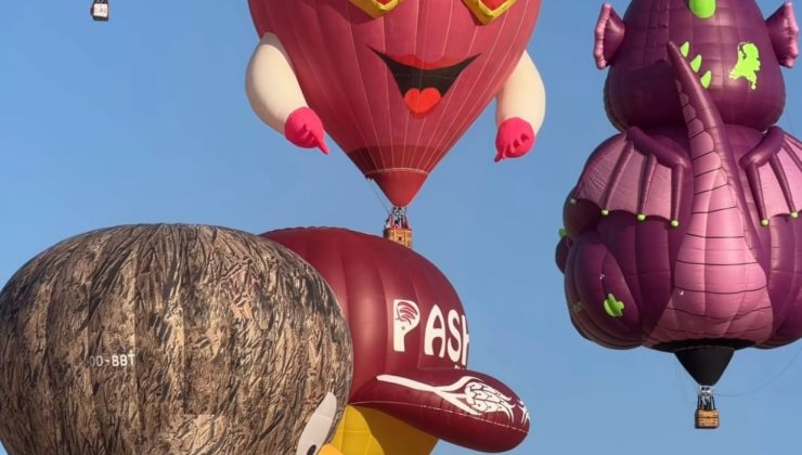 Kapadokya’da hayran bırakan anlar başladı