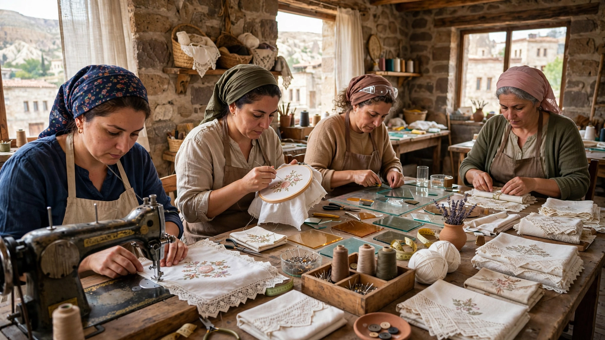 Nevşehir’de kadınlara meslek ve hobi kursu fırsatı