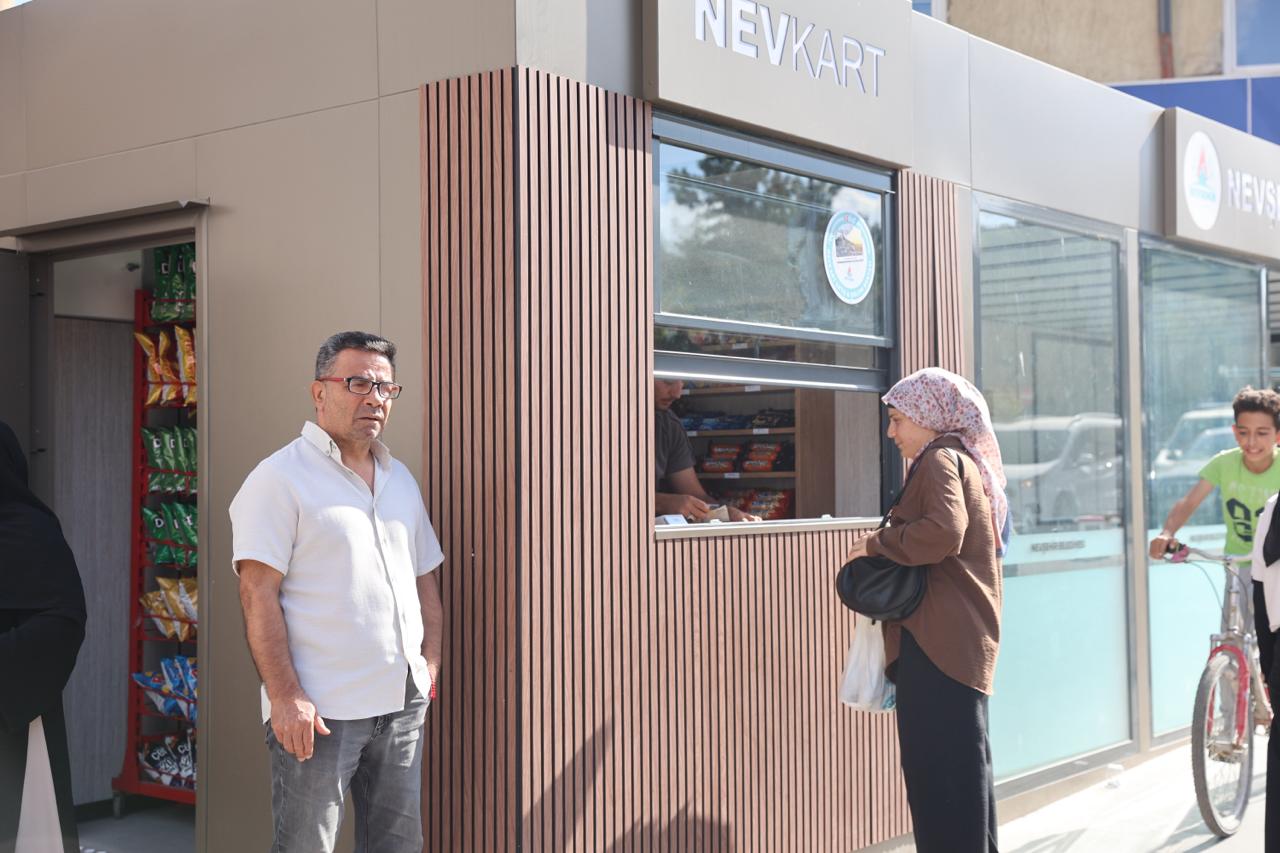 NEVKART Dolum Noktası Akıllı Durak’ta Hizmete Girdi