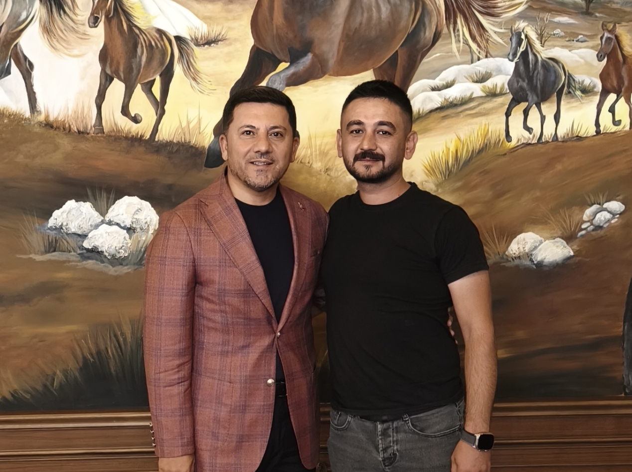 Meteris Haber sahibi Veysel Kılıç’tan Başkan Arı’ya ziyaret