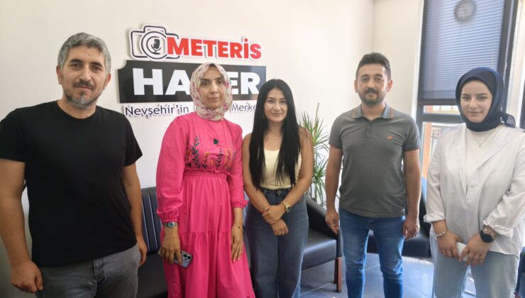 Kent Haber Gazetesi Çalışanlarından Meteris Haber’e ziyaret