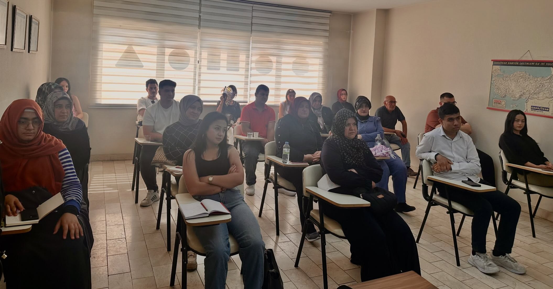Nevşehir’de sürücü adayları sınava hazırlanıyor