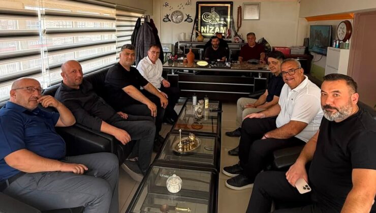 Yüksel Babaoğlu Toptancılar Sitesi esnaflarını gezdi