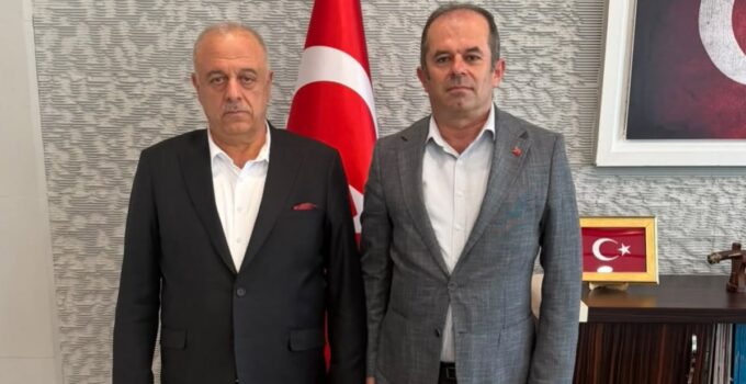 Öbekli ve Heyetinden Başkan Çamcı’ya ziyaret