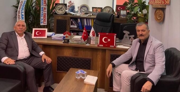Yıldırım Ulucan ve Adnan Doğu sanayi görüşmesi yaptı