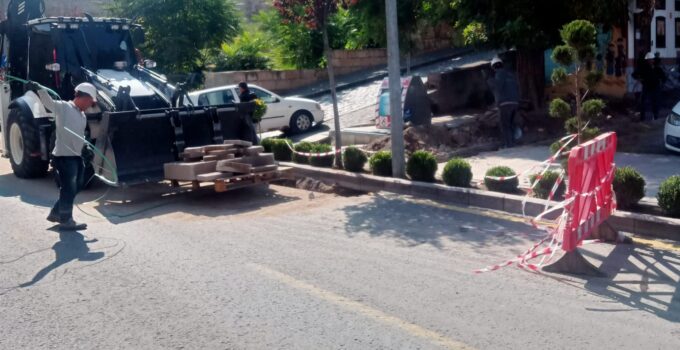 Nevşehir’de 2 cadde trafiğe kapatıldı