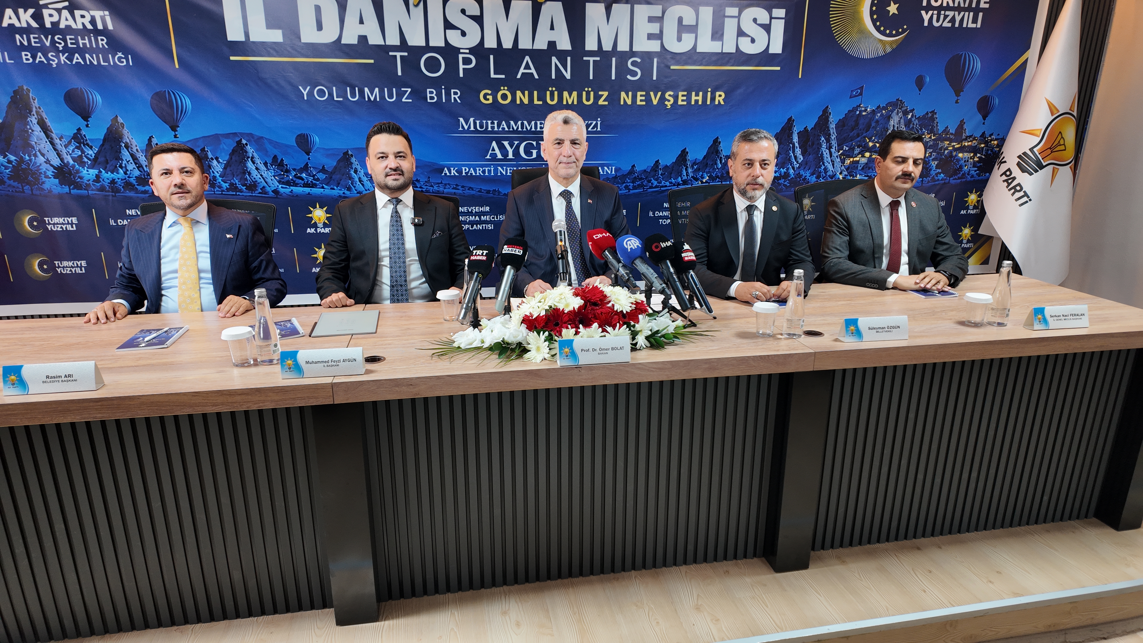 Bakan Bolat’tan Nevşehir’e peş peşe müjdeler