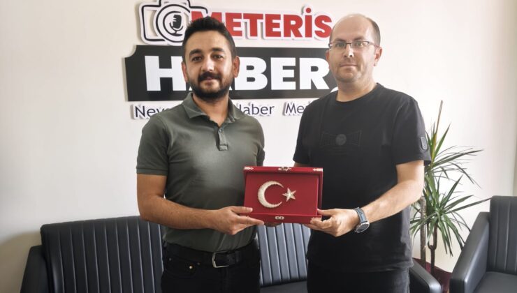 Türk İmar Sen Kayseri Şube Başkanı Şemsettin Uzun’dan Meteris Haber’e Ziyaret
