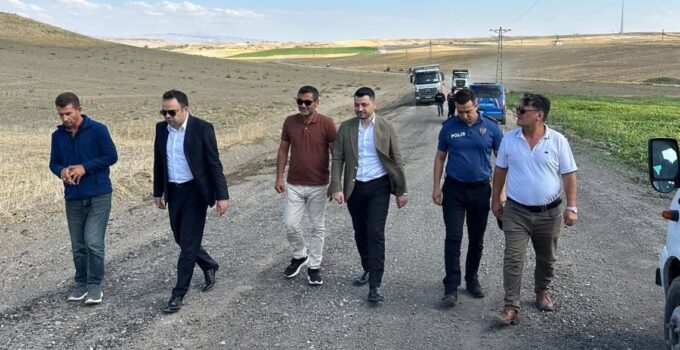 Gülşehir’de köy yollarına neşter