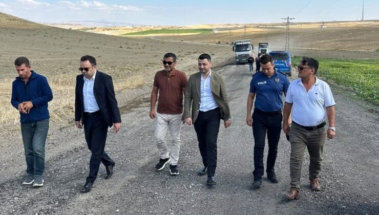 Gülşehir’de köy yollarına neşter