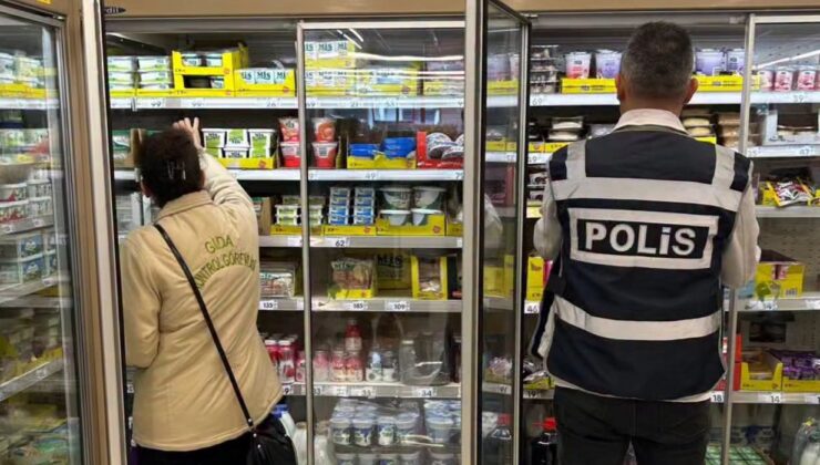 Nevşehir’de marketlere denetim yapılıyor