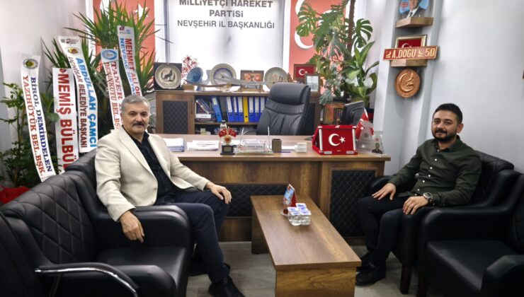 Meteris Haber’den Adnan Doğu’ya tebrik ziyareti