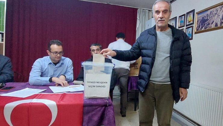 Türk Emekli Sen Nevşehir Şube Başkanı değişti
