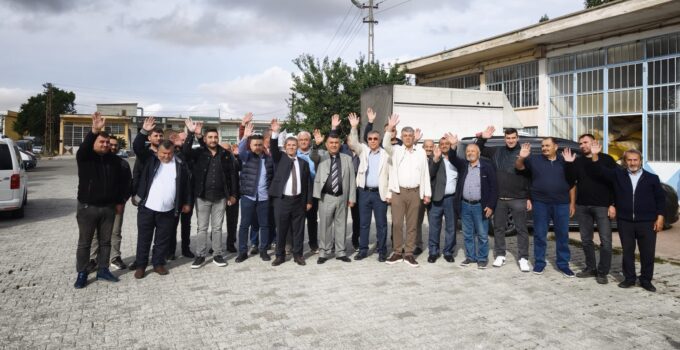 Sunay Özdemir’den zahire pazarı şovu
