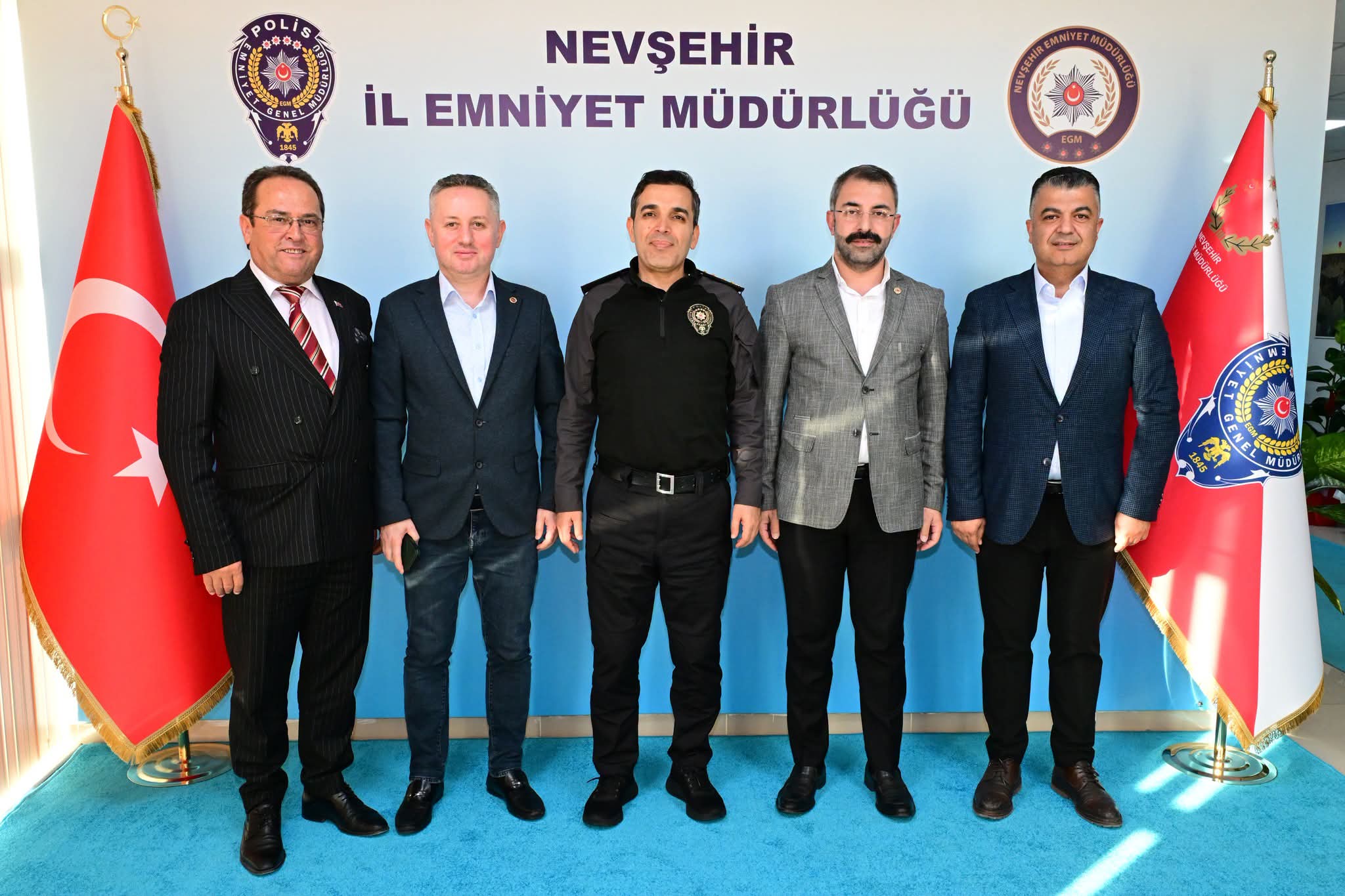 Başkan Güneş’ten Yeni Emniyet Müdürüne ziyaret