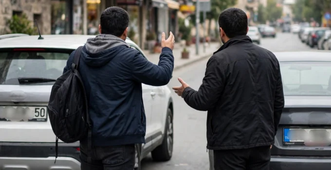 Nevşehir’de park kavgası: 2 sürücü arasında tartışma çıktı