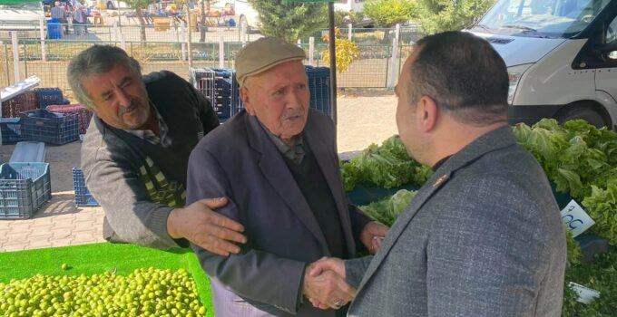 Başkan Taner İnce vatandaşla iç içe!