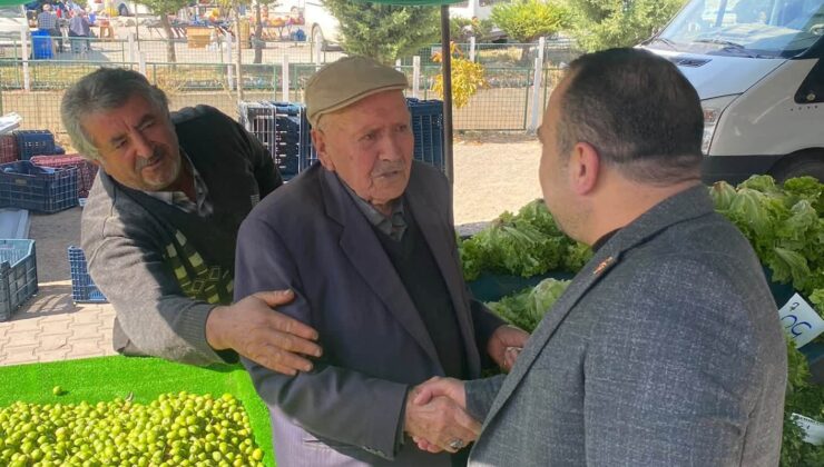 Başkan Taner İnce vatandaşla iç içe!