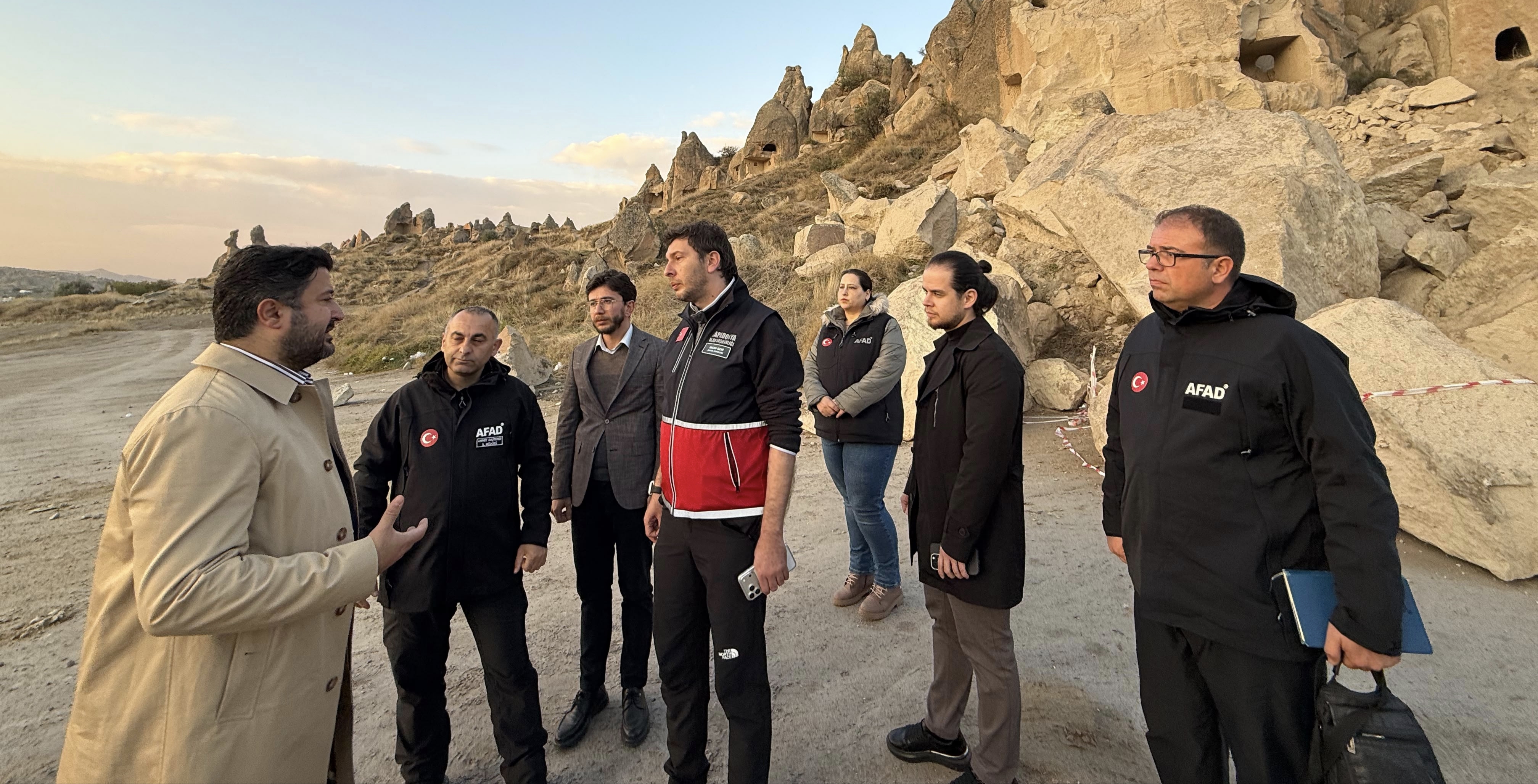 Milletvekili Emre Çalışkan Göreme’de inceleme yaptı