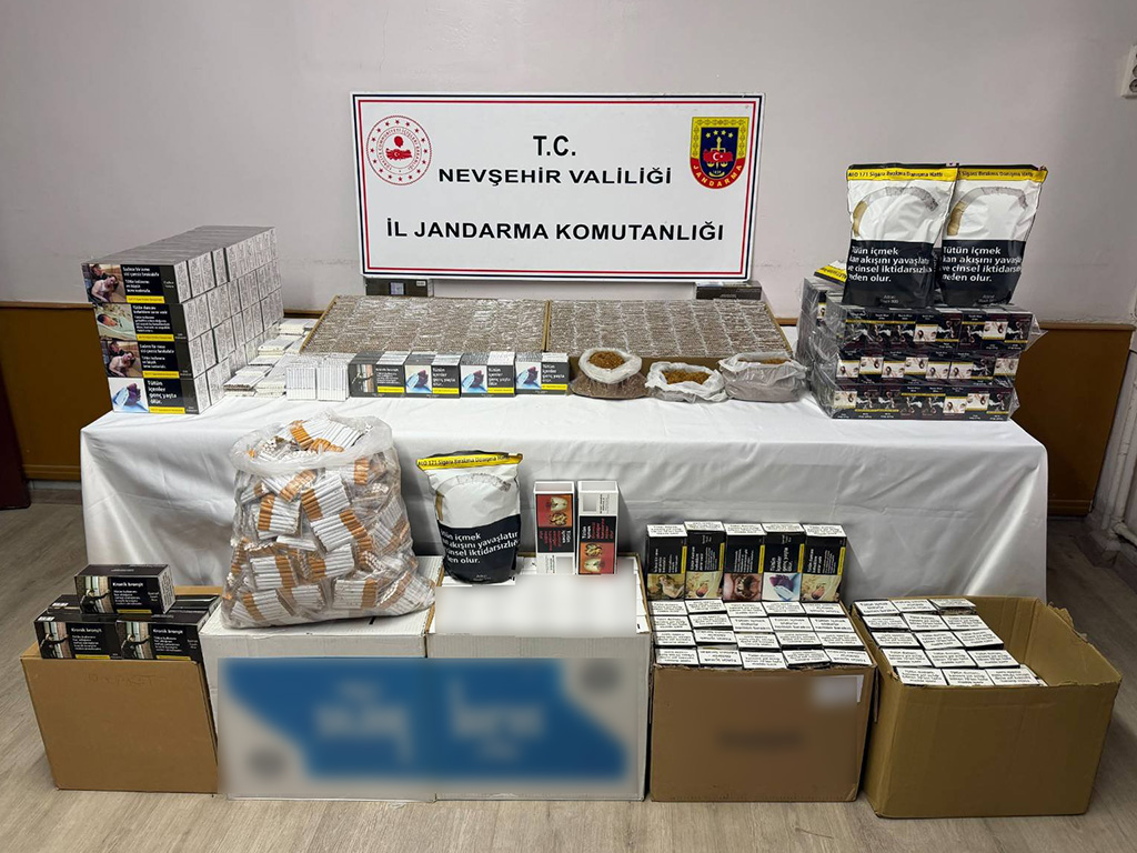 Yazıhüyük’te  kaçakçılık baskını!