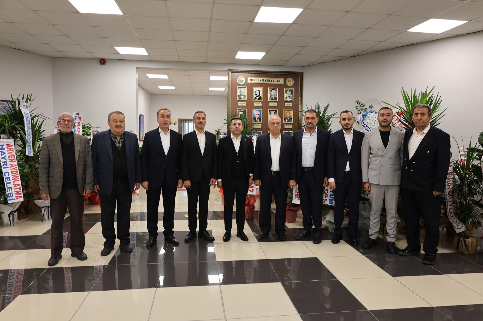 Başkan Rasim Arı’dan NTSO’ya ziyaret