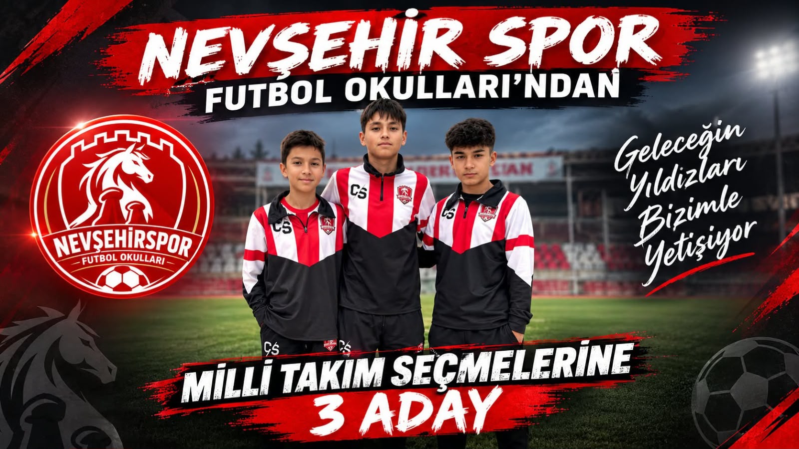 Nevşehir Spor Futbol Okulları’ndan gururlandıran haber!