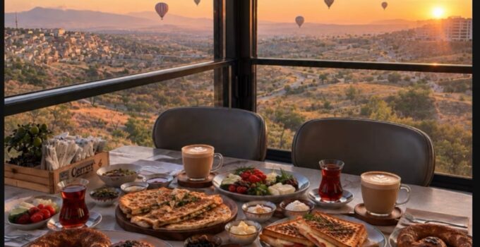Nevşehir’de Manzarası Hayran Bırakan Kafe!