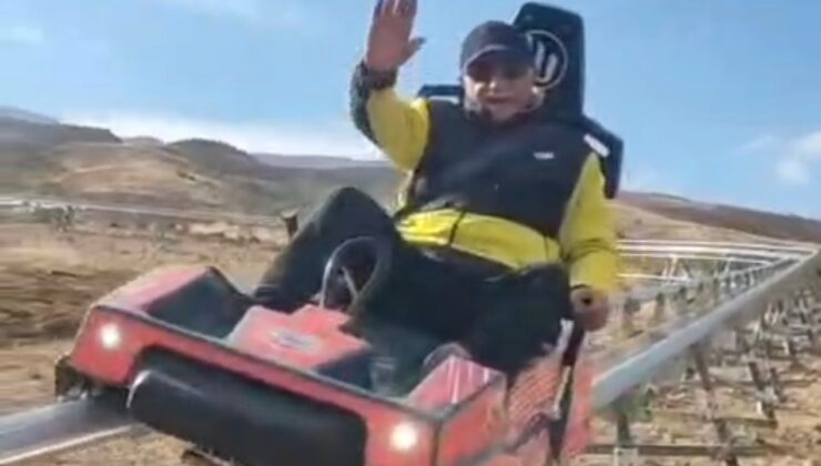 Erciyes’te kızak keyfi Başlıyor! Veysel Hoca test etti