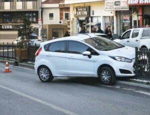 Nevşehir’de ucuz atlatılan kaza!