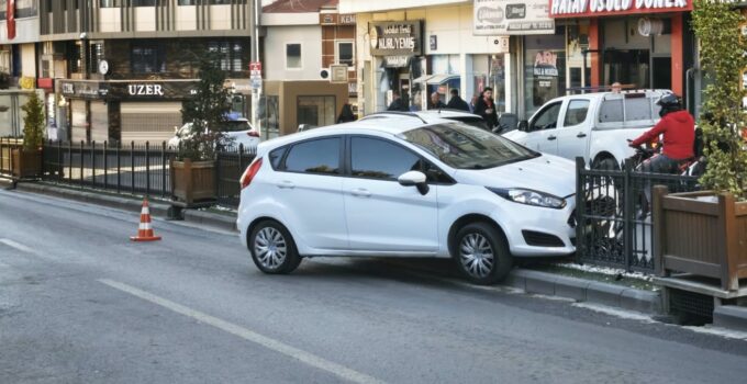 Nevşehir’de ucuz atlatılan kaza!