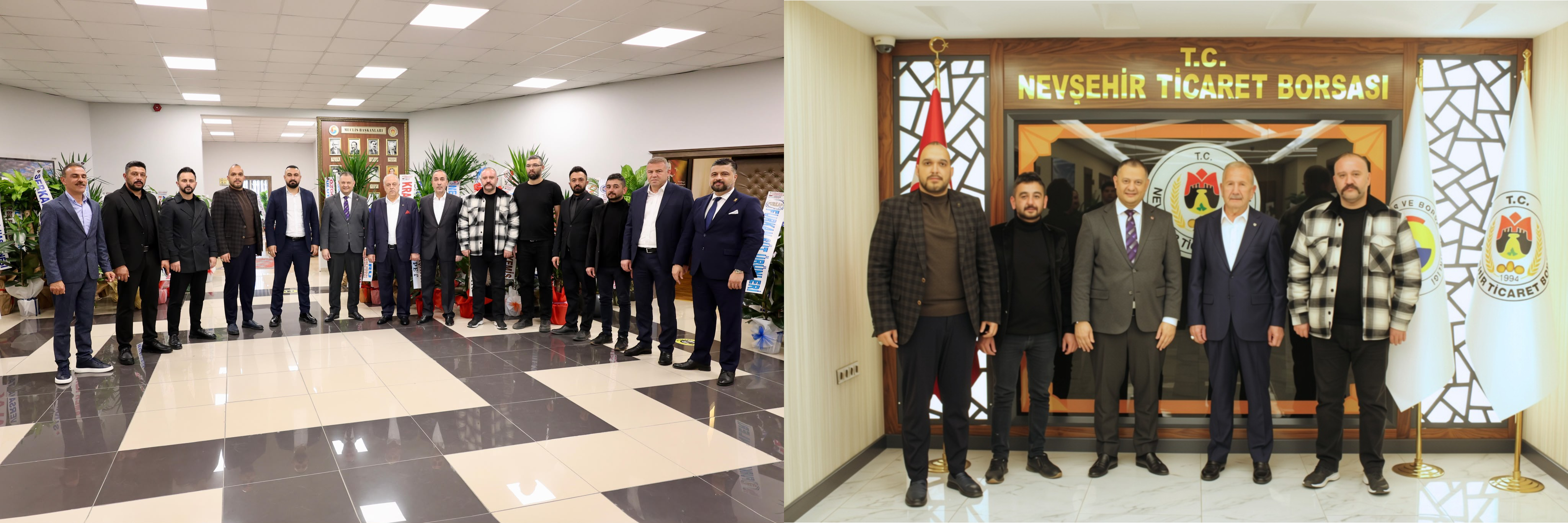 Ülkü Ocakları’ndan NTSO ve Ticaret Borsası’na ziyaret